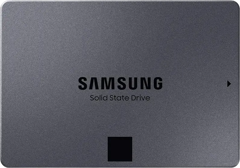 Samsung 870 QVO 8TB Internal SSD MZ-77Q8T0BW 2.5-inch SATA III 6Gb/s V-NAND QLC 560MB/s Read 530MB/s Write AES 256-bit Encryption