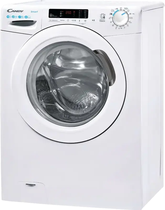 Candy CS4 1072DE/1-S Front-Load Washing Machine, 7kg Capacity, 1000 RPM, 16 Programs, NFC simply-Fi, White, 60x85x45 cm