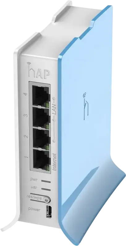 Router MikroTik hAP Lite TC, Albastru