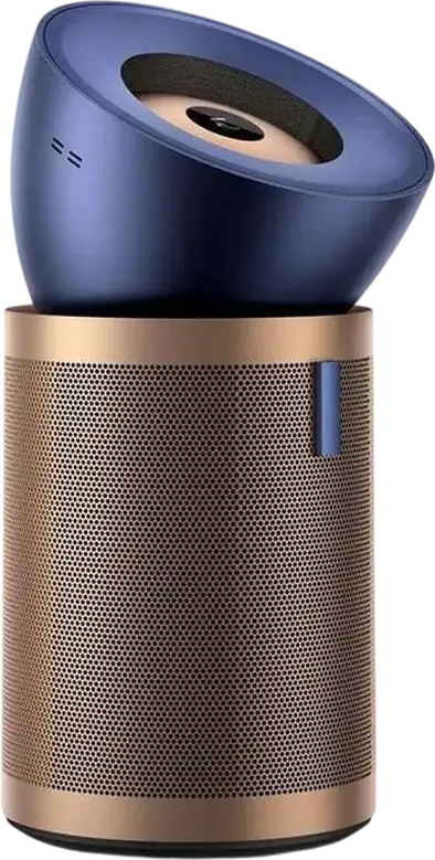 Dyson Purifier Big+Quiet Formaldehyde BP04 Air Purifier, HEPA H13 Filter, Formaldehyde Catalyst, Smart App Control, 100m2 Coverage, Satin Dark Blue/Gold