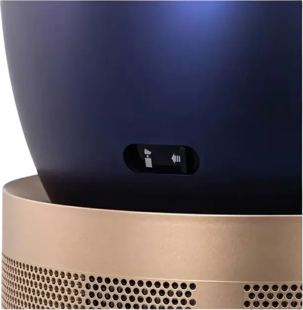Dyson Purifier Big+Quiet Formaldehyde BP04 Air Purifier, HEPA H13 Filter, Formaldehyde Catalyst, Smart App Control, 100m2 Coverage, Satin Dark Blue/Gold