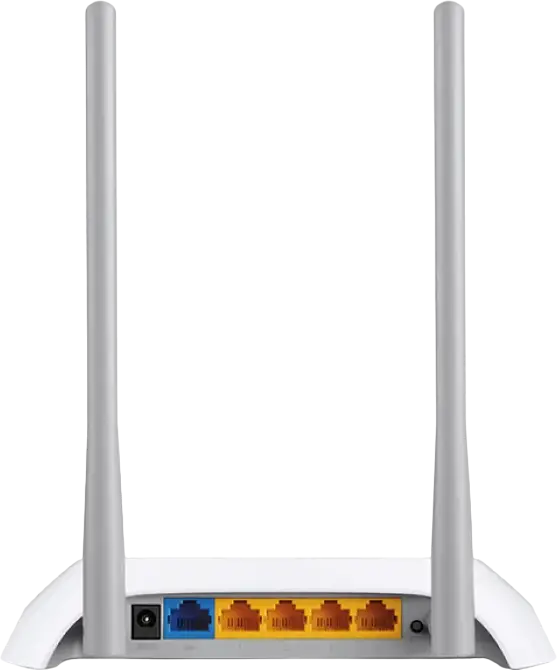 Беспроводной маршрутизатор TP-Link TL-WR840N Wireless N 300 Мбит/с, 2.4 ГГц, 2 антенны 5дБи, 4 LAN порта, WDS мост, IPTV VLAN, Гостевая сеть - Белый