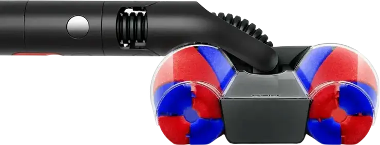 Dyson PencilVac Fluffycones Cordless Stick Vacuum, Hyperdymium 140k Motor, HEPA Filtration, Fluffycones Anti-Tangle Head, LED Light, Black
