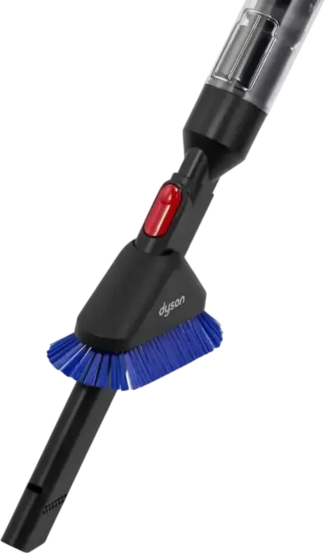 Dyson PencilVac Fluffycones Cordless Stick Vacuum, Hyperdymium 140k Motor, HEPA Filtration, Fluffycones Anti-Tangle Head, LED Light, Black