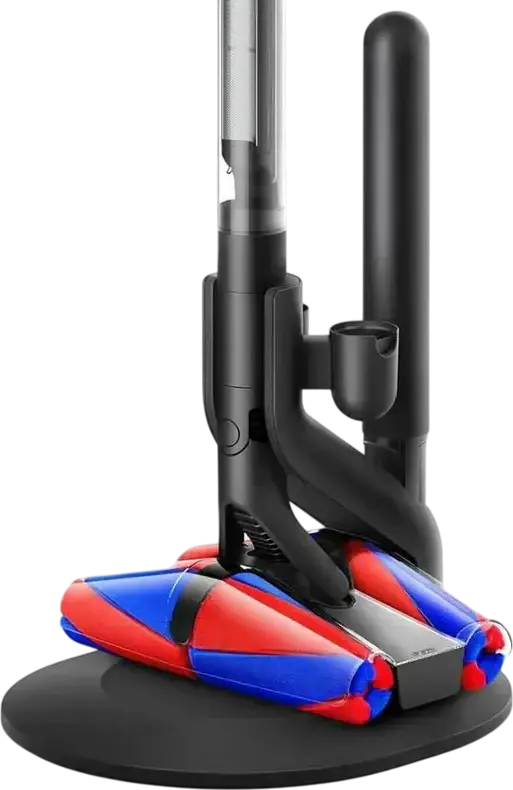 Dyson PencilVac Fluffycones Cordless Stick Vacuum, Hyperdymium 140k Motor, HEPA Filtration, Fluffycones Anti-Tangle Head, LED Light, Black