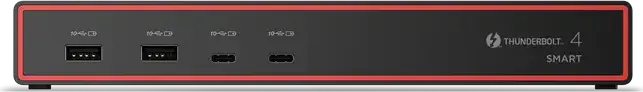 Док-станция Lenovo ThinkPad Thunderbolt 4 Smart Dock Gen2 7500, 12 портов, 40 Гбит/с, PD 100 Вт, поддержка 8K@60Гц/4K@144Гц, адаптер 135 Вт, черный