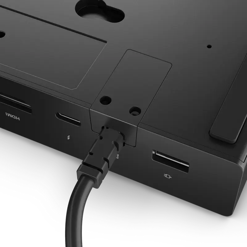 Док-станция Lenovo ThinkPad Thunderbolt 4 Smart Dock Gen2 7500, 12 портов, 40 Гбит/с, PD 100 Вт, поддержка 8K@60Гц/4K@144Гц, адаптер 135 Вт, черный