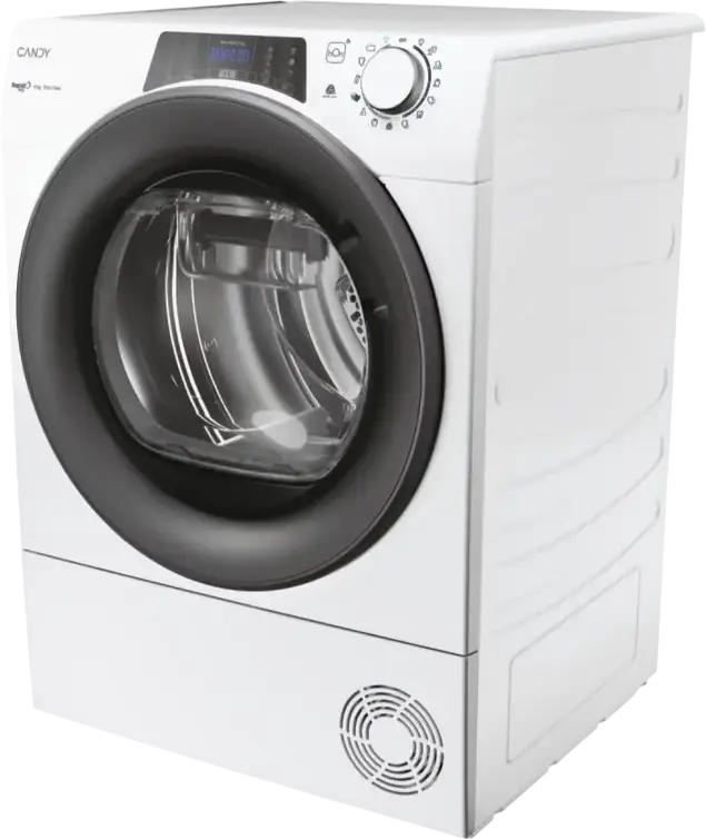 Candy RapidÓ PRO RPE H8A2TRE-S Uscator Rufe cu Pompa de Caldura, Capacitate 8 kg, Clasa Energetica A++, Wi-Fi, hOn App, Display LED, Alb