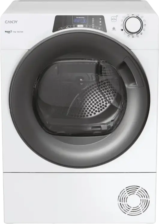 Uscător de rufe Candy H8A2TRE-S, 8kg, Alb