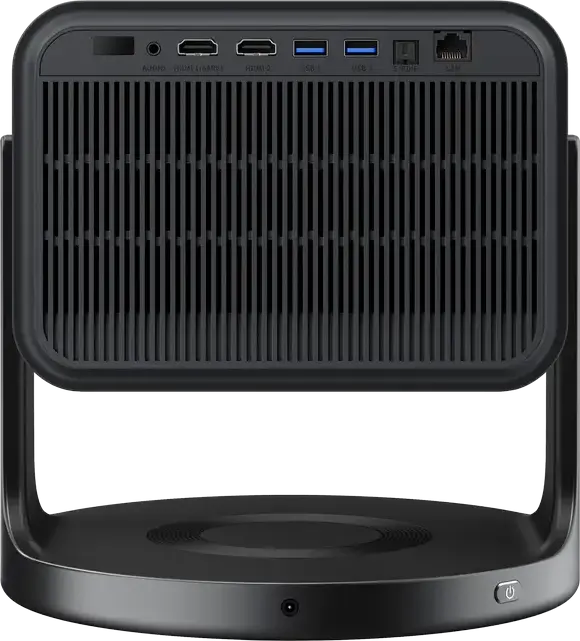 Proiector Mini Laser Hisense C3 4K UHD, Sursa Tripla Laser, 2500 ANSI Lumeni, DLP, HDR10+, Dolby Vision, IMAX Enhanced, Suport Gimbal 360, Argintiu
