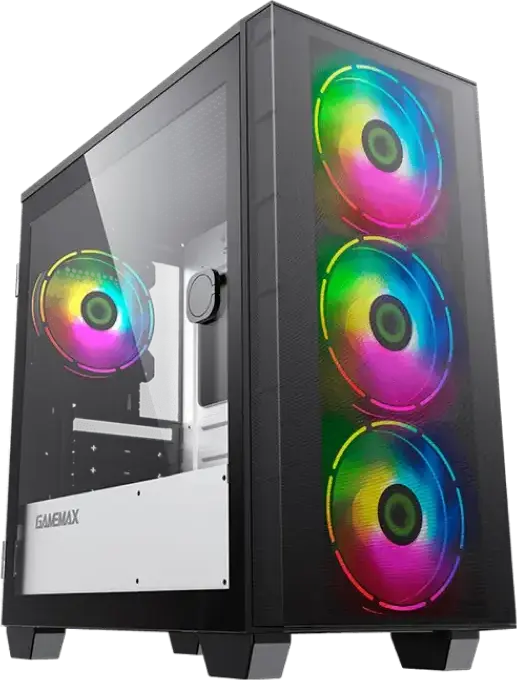 Carcasă PC Gamemax Aero Mini, Mini-Tower, Fără PSU, Negru