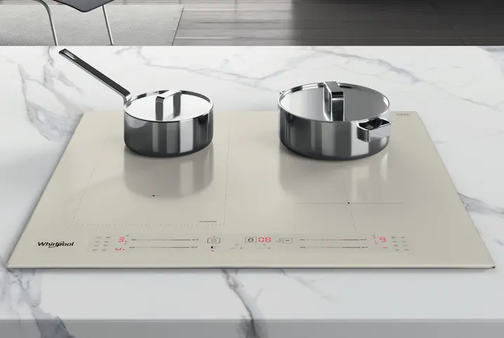Whirlpool WL S2760 BF/S Built-in Induction Cooktop, 4 Zones, 6th Sense Technology, FlexiCook, Booster, Touch Slider Control, Vitroceramic Glass, 59cm