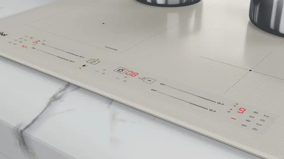 Whirlpool WL S2760 BF/S Built-in Induction Cooktop, 4 Zones, 6th Sense Technology, FlexiCook, Booster, Touch Slider Control, Vitroceramic Glass, 59cm
