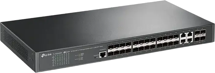 Switch de rețea TP-LINK TL-SG3428XF,