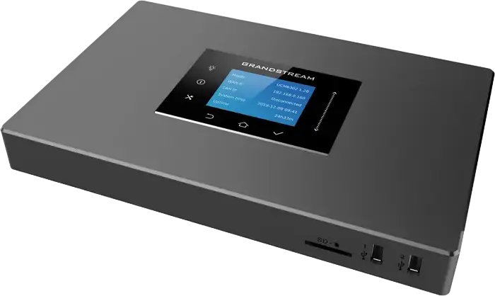Sistem telefonic IP Grandstream UCM6302, Gri