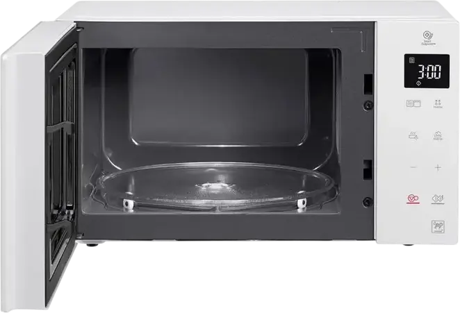 LG MH6535GIH Combination Microwave with Smart Inverter, 25L Capacity, 1000W Microwave, 900W Quartz Grill, 32 Auto Programs, White