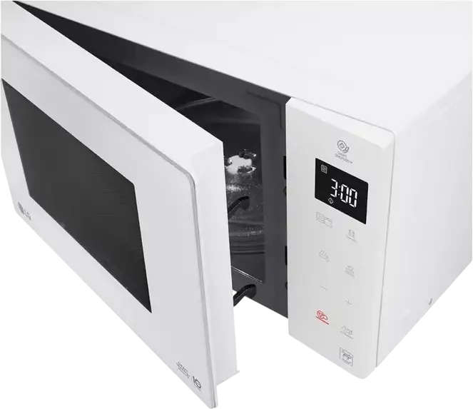 LG MH6535GIH Combination Microwave with Smart Inverter, 25L Capacity, 1000W Microwave, 900W Quartz Grill, 32 Auto Programs, White