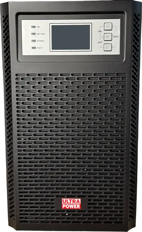 UPS Ultra Power PT-3KS Online 3000VA 2700W Sursa de Alimentare Neinterruptibila Tower Unda Sinusoidala Ecran LCD RS-232 USB Slot SNMP Carcasa Metalica