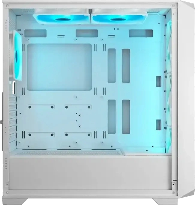 Carcasa Mid Tower Cougar MX600 Air PRO, Albă, Panou frontal Air Mesh, Sticla Temperata, 6 Ventilatoare ARGB PWM, Suport E-ATX, Radiator 360mm, USB-C 3.2 Gen 2
