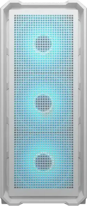 Carcasa Mid Tower Cougar MX600 Air PRO, Albă, Panou frontal Air Mesh, Sticla Temperata, 6 Ventilatoare ARGB PWM, Suport E-ATX, Radiator 360mm, USB-C 3.2 Gen 2