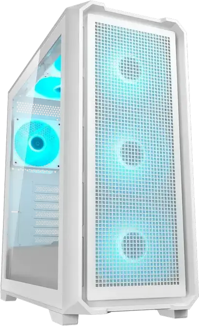 Carcasă PC Cougar MX600 Air PRO White, Midi-Tower, Fără PSU, Alb