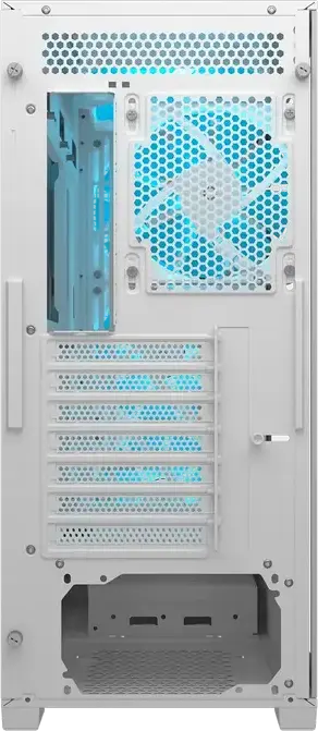 Carcasa Mid Tower Cougar MX600 Air PRO, Albă, Panou frontal Air Mesh, Sticla Temperata, 6 Ventilatoare ARGB PWM, Suport E-ATX, Radiator 360mm, USB-C 3.2 Gen 2