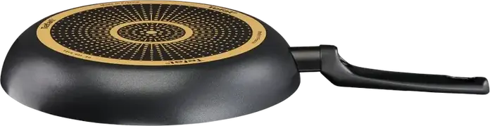 Tefal B5560653 Simple Cook Frying Pan, 28 cm, 2L, Titanium Non-Stick Coating, Aluminium, Thermo-Spot Heat Indicator, Made in France, Black