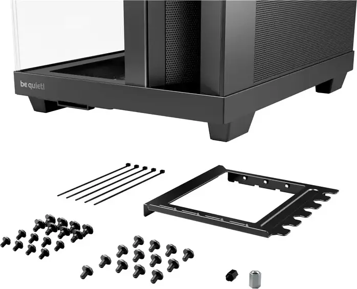 Корпус be quiet! Light Base 500 LX Midi-Tower, Черный, ATX/M-ATX/Mini-ITX, 4 вентилятора Light Wings LX 120мм PWM, ARGB-концентратор, стеклянные панели