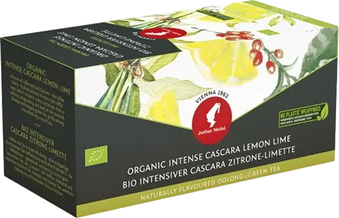 Pliculețe de ceai Julius Meinl Cascara Lemon