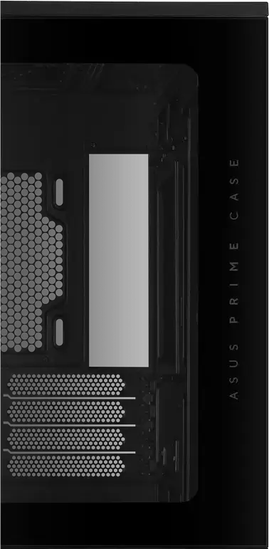 Carcasa PC ASUS Prime AP202 ARGB Midi-Tower, Micro-ATX/Mini-ITX, 3 Ventilatoare ARGB 120mm, Sticla Temperata Curvata, Suport Radiator 360mm, Negru