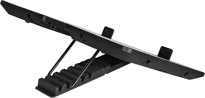 Deepcool U-PAL Active Laptop Cooling Pad for 15.6 inch Laptops, Dual 140mm Hydro Bearing Fans, Metal Honeycomb Mesh, 6 Adjustable Angles, USB 3.0