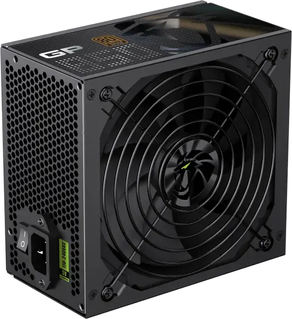 Блок питания Gamemax GP-850B 850 Вт 80+ Bronze ATX, немодульный, поддержка ATX 3.1 PCIe 5.1, умный вентилятор 140 мм, японские конденсаторы, черный