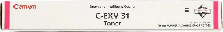 Canon C-EXV31 Magenta Toner Cartridge for imageRUNNER ADVANCE C7055 C7065 Laser Printers, 52000 Page Yield, 2796B002