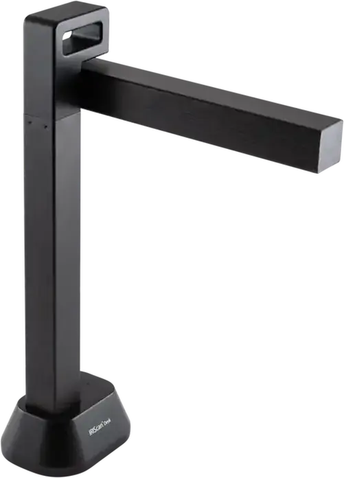 Оверхед-сканер IRIScan Desk 6 Pro для документов формата A3, бесконтактный, сенсор CMOS 13 МП, 300 DPI, ИИ удаление отпечатков пальцев, черный