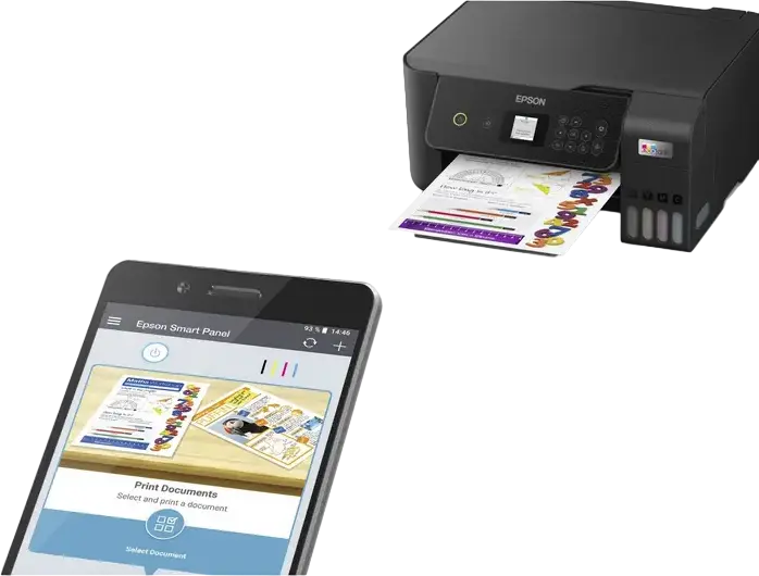 МФУ Epson EcoTank L3260 3-в-1, Принтер, Сканер, Копир, WiFi, Wi-Fi Direct, 5760x1440 DPI, 10 стр/мин Моно, 5 стр/мин Цвет, Черный