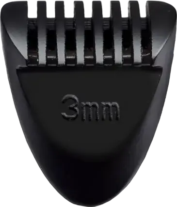 BaByliss E111E Super-X Metal Nose, Ear and Eyebrow Trimmer with 3 Diamond Cut Conical Blades, 4 Interchangeable Heads and Guides, Graphite Black Chrome