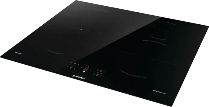 Plita cu inductie incorporabila Gorenje GI621FMC, 4 zone de gatire, 7.2kW, Control Touch SimpleControl, Functie Bridge, PowerBoost, Sticla ceramica, 59.5cm