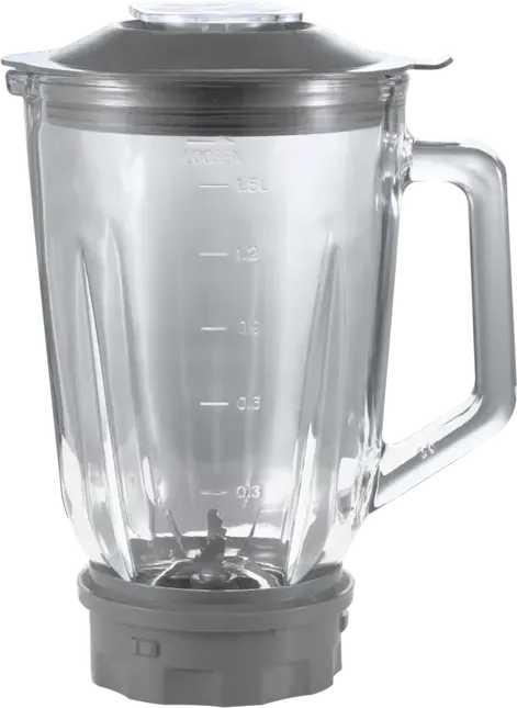 Polaris PTB1037G Countertop Blender, 1200W Power, 1.75L Glass Jar, Stainless Steel Housing and Blades, 4 Speed Settings with Pulse and Ice Crushing
