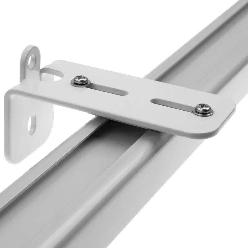 Aqara MT-M02D Telescopic Curtain Track, High-Grade Aluminum, Adjustable Length 2.1-3.6m, White, Compatible with Aqara Smart Curtain Motors