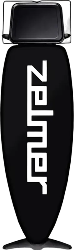 Zelmer Performance ZIB0001 Ironing Board, 130 x 47 cm Mesh Surface, Cotton Cover, Metal Frame, Height up to 98 cm, Foldable with Sleeve Board
