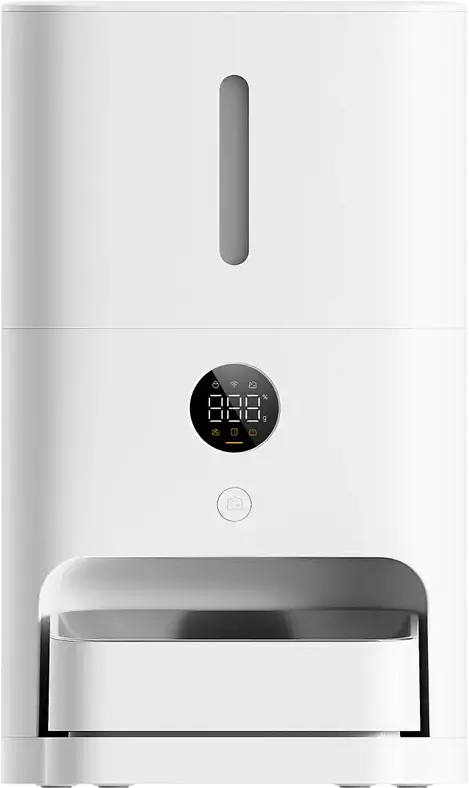 Hrana Automata pentru animale Xiaomi Smart Pet Food Feeder 2 XMWSQ02, Capacitate 5L, Conectivitate Wi-Fi, Cantarire Precisa si Detectie Alimente