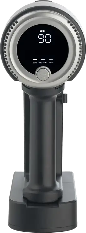 Hisense HVC676451DA Cordless Stick Vacuum Cleaner, 400W Power, Li-Ion Battery 2000mAh, 60 min Runtime, Turbo Brush, LED Lighting, Black