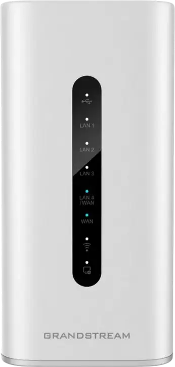 Grandstream GWN7062 Wi-Fi 6 Wireless Router, 1.77 Gbps Dual-Band, 1.2GHz Quad-Core Processor, 4x Gigabit LAN, 1x Gigabit WAN, USB 3.0, Mesh Support, White