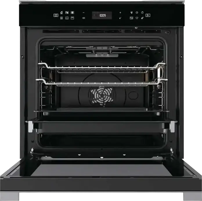 Whirlpool W7 OS4 4S1 H Built-in Electric Oven, 73L, A+ Energy Class, 6th Sense Technology, Smart Clean, Digital Touch LED, Stainless Steel
