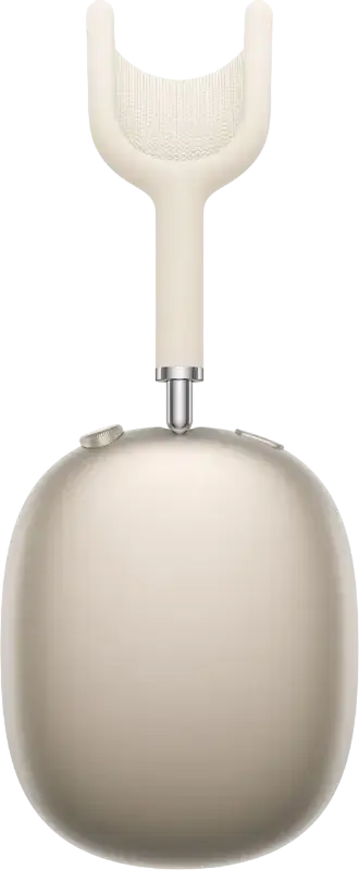 Casca Apple AirPods Max Over-Ear - Starlight, cu cip H1, Anulare Activă a Zgomotului, Mod Transparență, Audio Spațial, Baterie 20h, Bluetooth 5.0
