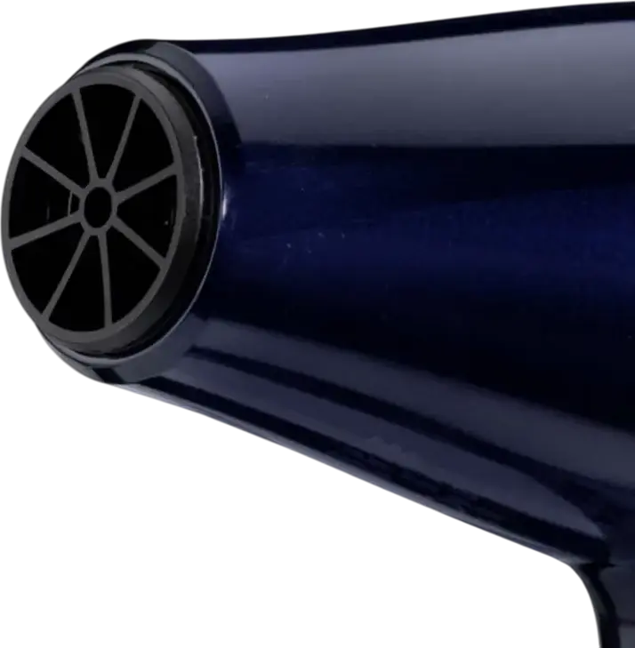 Профессиональный фен BaByliss 5911E Black Onyx, мощность 2000Вт, DC мотор, ионизация для устранения пушистости, 3 режима температуры/2 скорости, синий