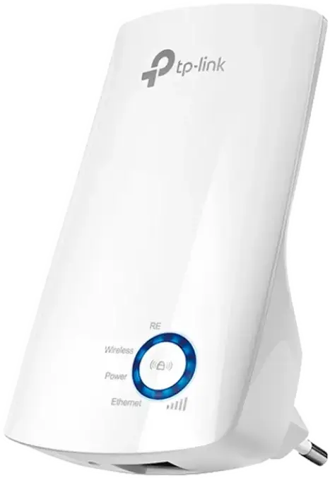 Extensor de Semnal Wi-Fi Universal TP-Link TL-WA850RE 300Mbps, 2.4GHz, Port Ethernet 10/100Mbps, Mod Access Point, Buton WPS, Indicator Semnal Smart, Alb