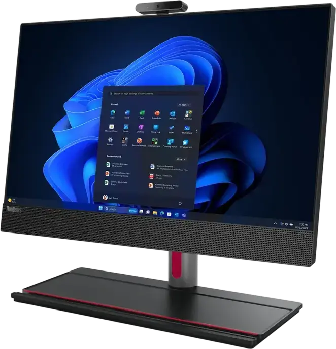 Computer All-in-One Lenovo ThinkCentre M90a Gen5, 23,8", Intel Core i5-14500, 16GB/1024GB, Fără SO, Negru