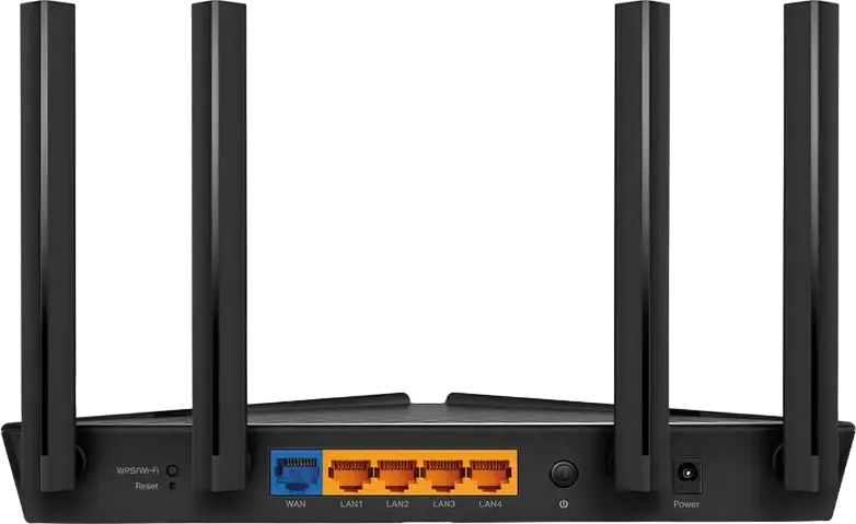 TP-Link Archer AX53 AX3000 Dual-Band Gigabit Wi-Fi 6 Router, 160 MHz Bandwidth, 4 High-Performance Antennas, OFDMA, WPA3, EasyMesh, HomeShield, Black