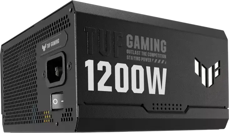 Sursa Alimentare ASUS TUF Gaming 1200W Gold, ATX 3.1, Eficienta 80 Plus Gold, Complet Modulare, PCIe Gen 5.1, Condensatori Japonezi, Certificare Militara